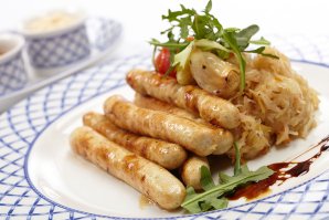Soucisse de Choux (Cabbage and Pork Sausage)