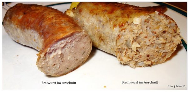 En österrikisk kokt korv gjord av fläsk och bovete (eller hirs). Vanligtvis stekt i fett och serveras med rostad potatis och surkål. 