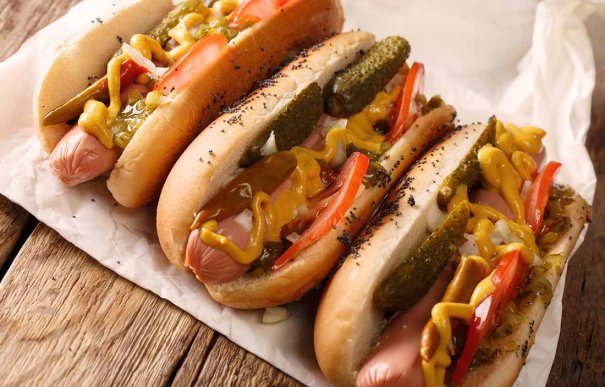 Wienerkorv o Hotdog på amerikanskt vis