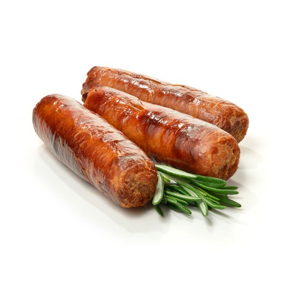 Traditionell engelsk Gloucester-korv tillverkades av Gloucester Old Spot-gris (en sällsynt ras) och smaksattes med salvia.