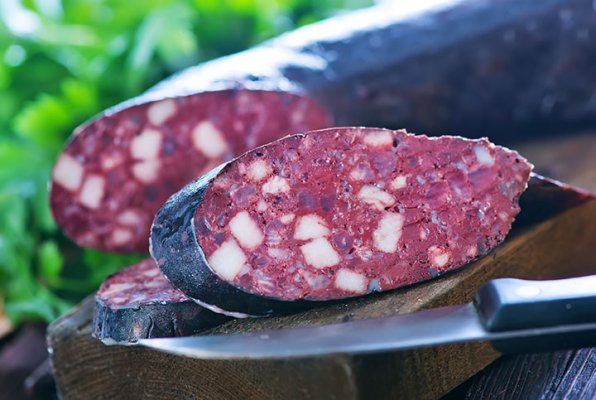 Boudin Noir de Lyon är en fransk blodkorv.