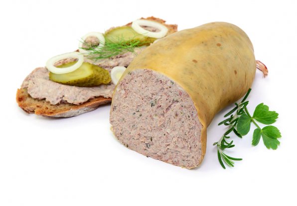 Gåsleverkorv.