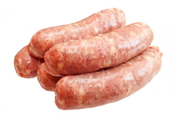 Cambridge sausage är en engelsk fläskkorv som görs med ris och kexmjöl.